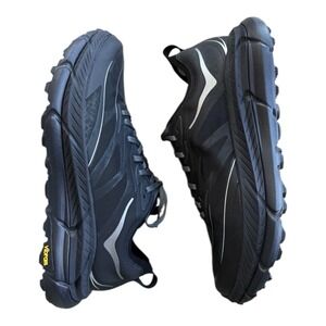 Hoka U Mafate Speed 4 Lite Triple Black Vibram 1168450/BCKT Sz 13 Brand New DS